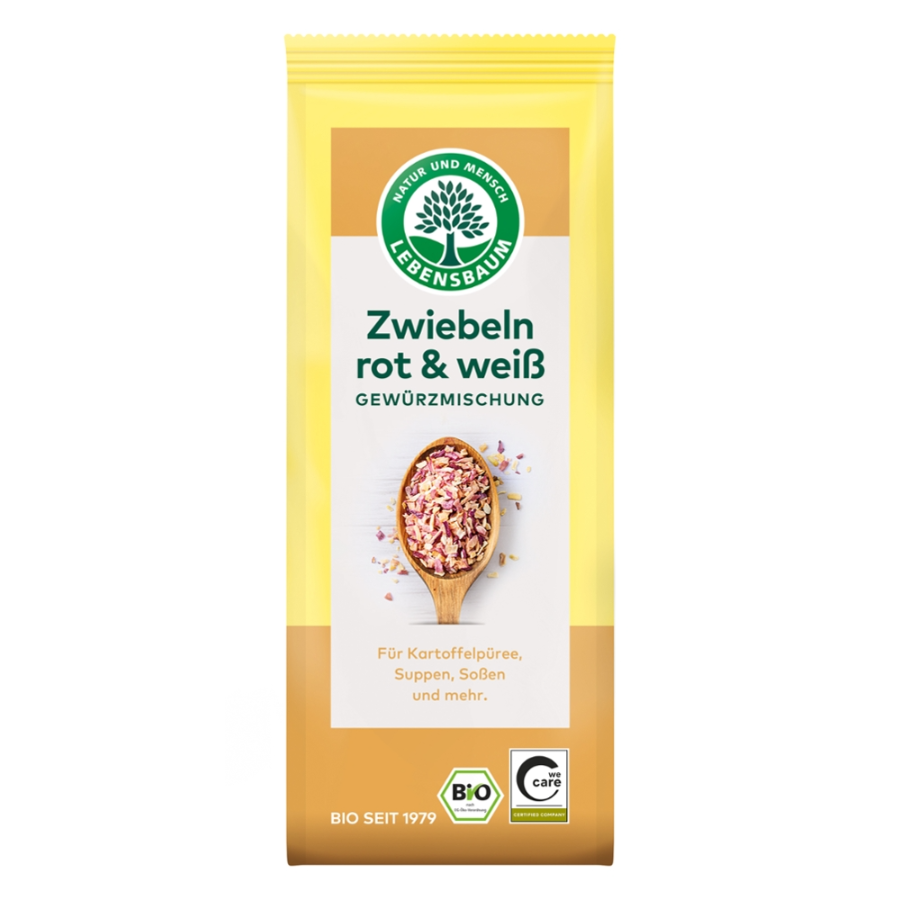 Bio Gewürzmischung Zwiebeln rot & weiß