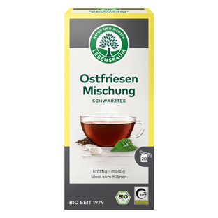 Bio Ostfriesenmischung Schwarztee, Beutel