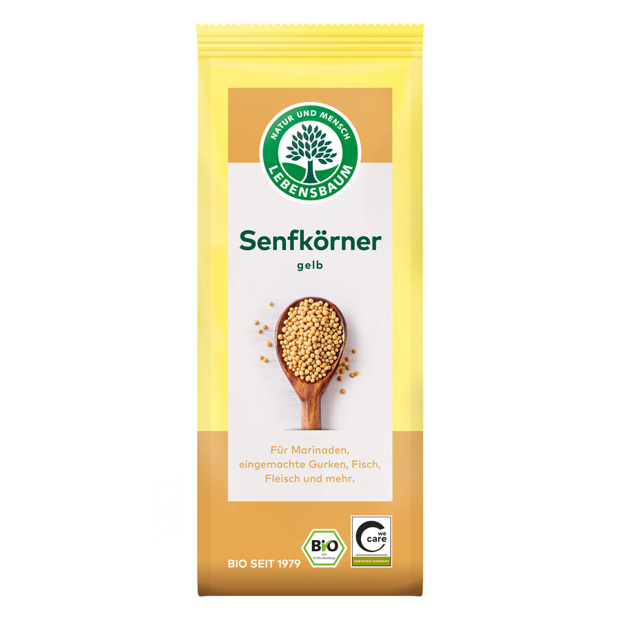 Bio Senfkörner gelb