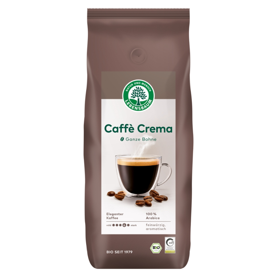 Bio Caffè Crema, ganze Bohne