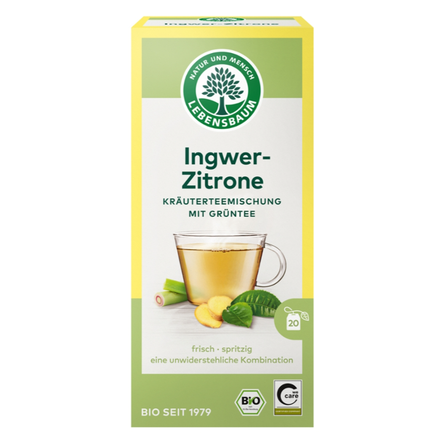 Bio Tee Ingwer-Zitrone, Beutel