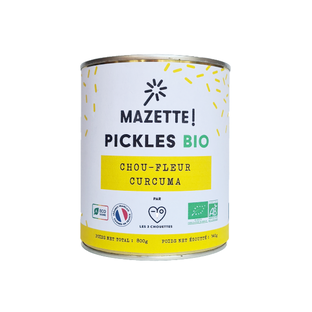 Pickles Chou-Fleur Curcuma Bio