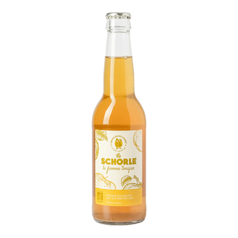 Boisson pétillante pomme tonique bio