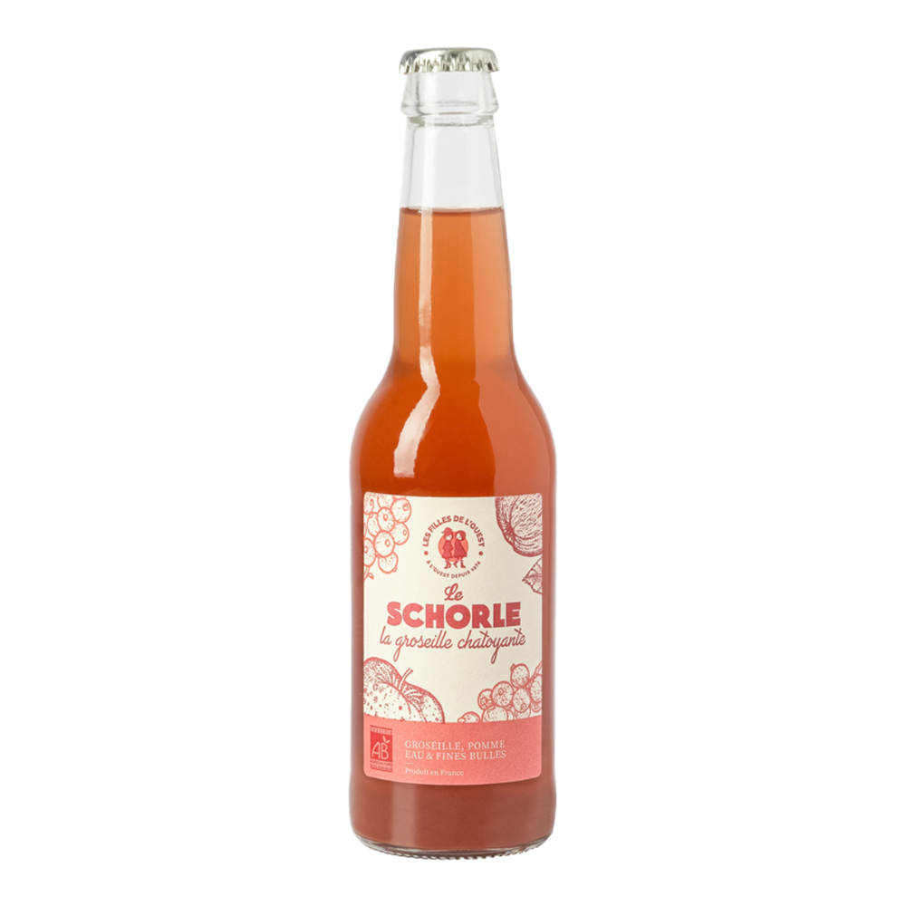 Limonade le Schorle - groseille pomme bio