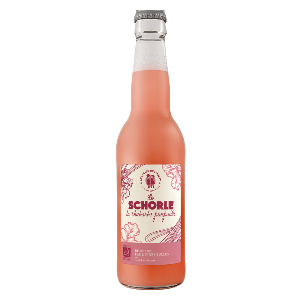 Limonade le schorle "rhubarbe pimpante" bio