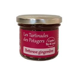 Tartinade betterave gingembre bio