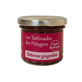 Tartinade betterave gingembre bio