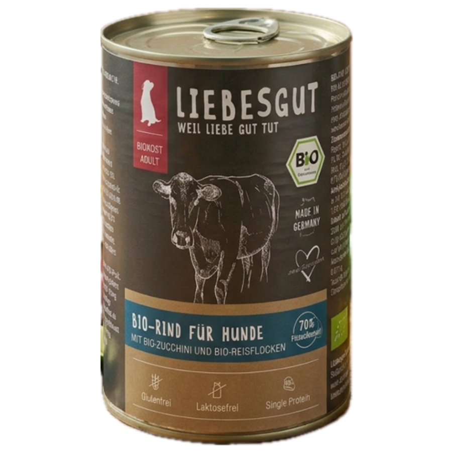 Bio Hundenassfutter Rind