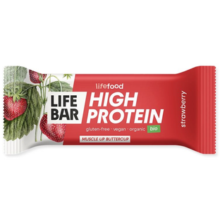 Bio Proteinriegel Erdbeer, vegan