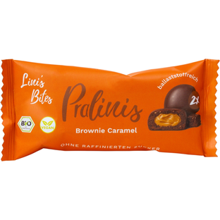 Bio Brownie Caramel Pralinen, vegan