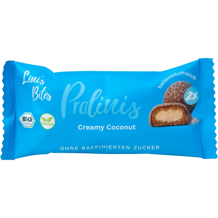Bio Creamy Coconut Pralinen, vegan