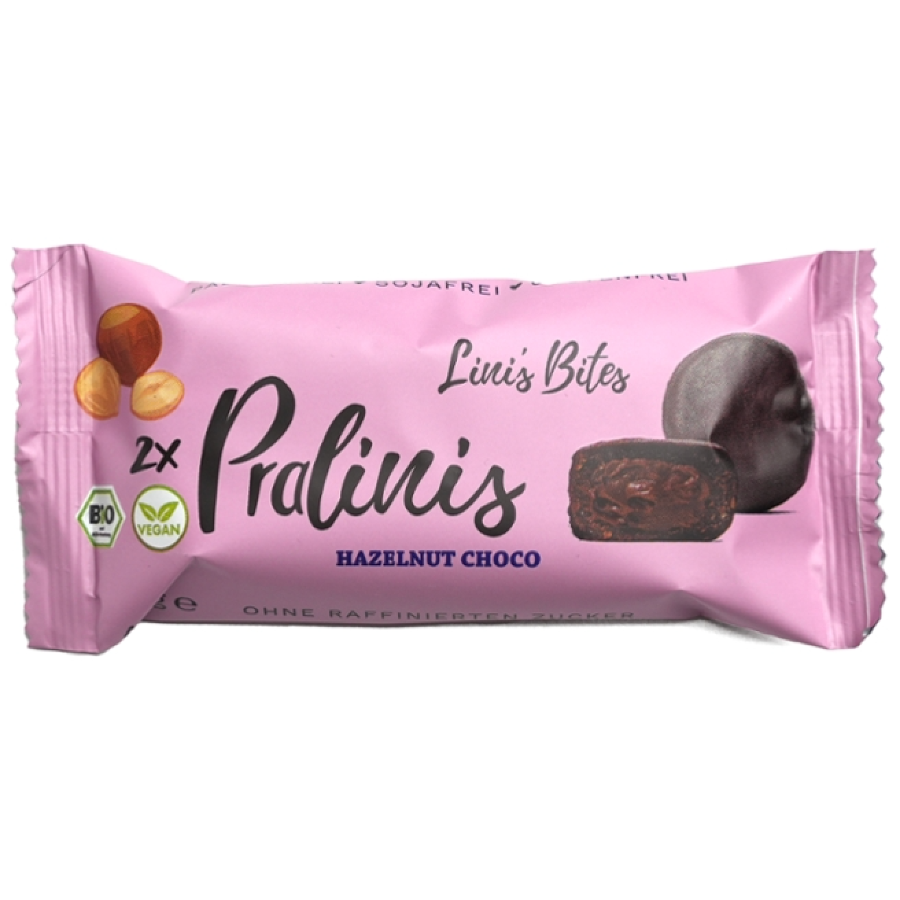 Bio Hazelnut Choco Pralinen, vegan