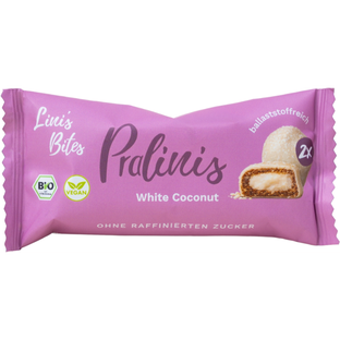 Bio White Coconut Pralinen, vegan