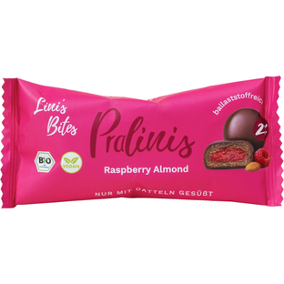 Bio Raspberry Almond Pralinen, vegan