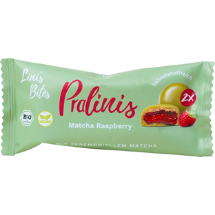 Bio Matcha Raspberry Pralinen, vegan
