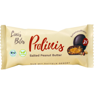 Bio Salted Peanut Butter Pralinen, vegan