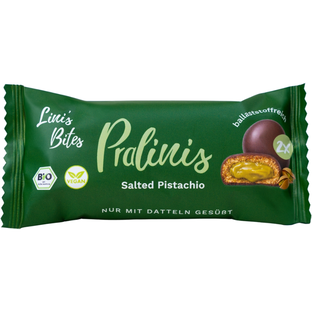 Bio Salted Pistachio Pralinen, vegan
