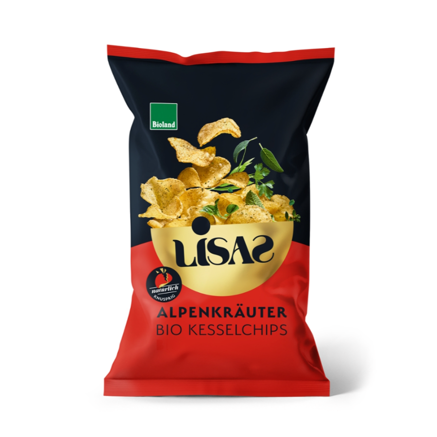 Bio Kesselchips Schweizer Alpenkräuter