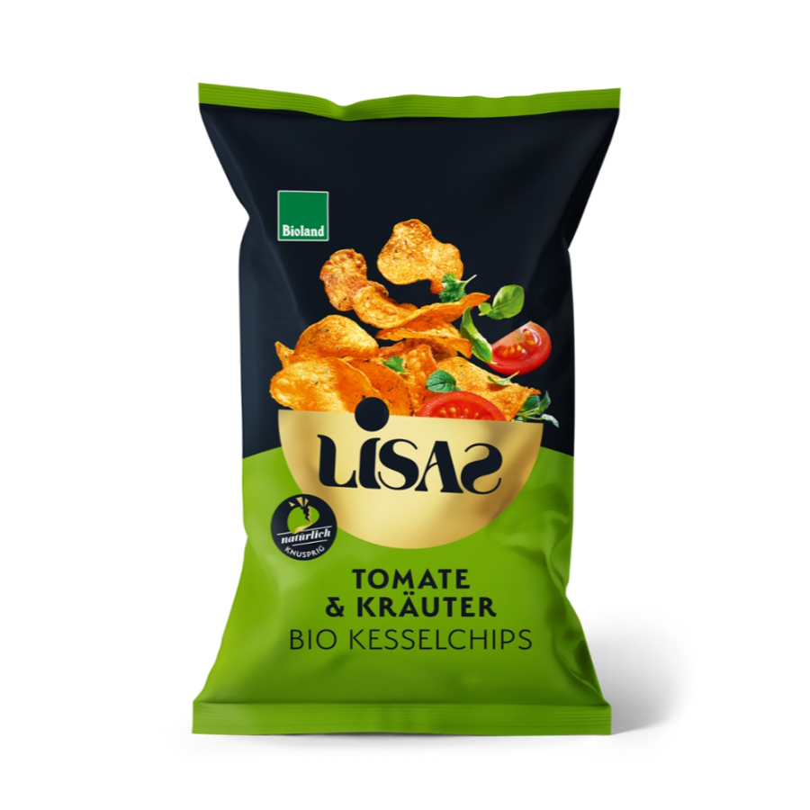 Bio Kesselchips Tomate & Kräuter