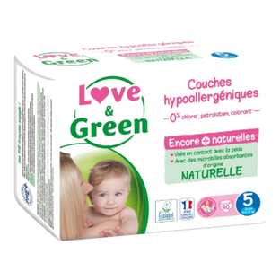 Couches T5 (12-25kg) hypoallergéniques x 40