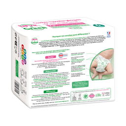 Couches T6 (15kg et +) hypoallergéniques x 34