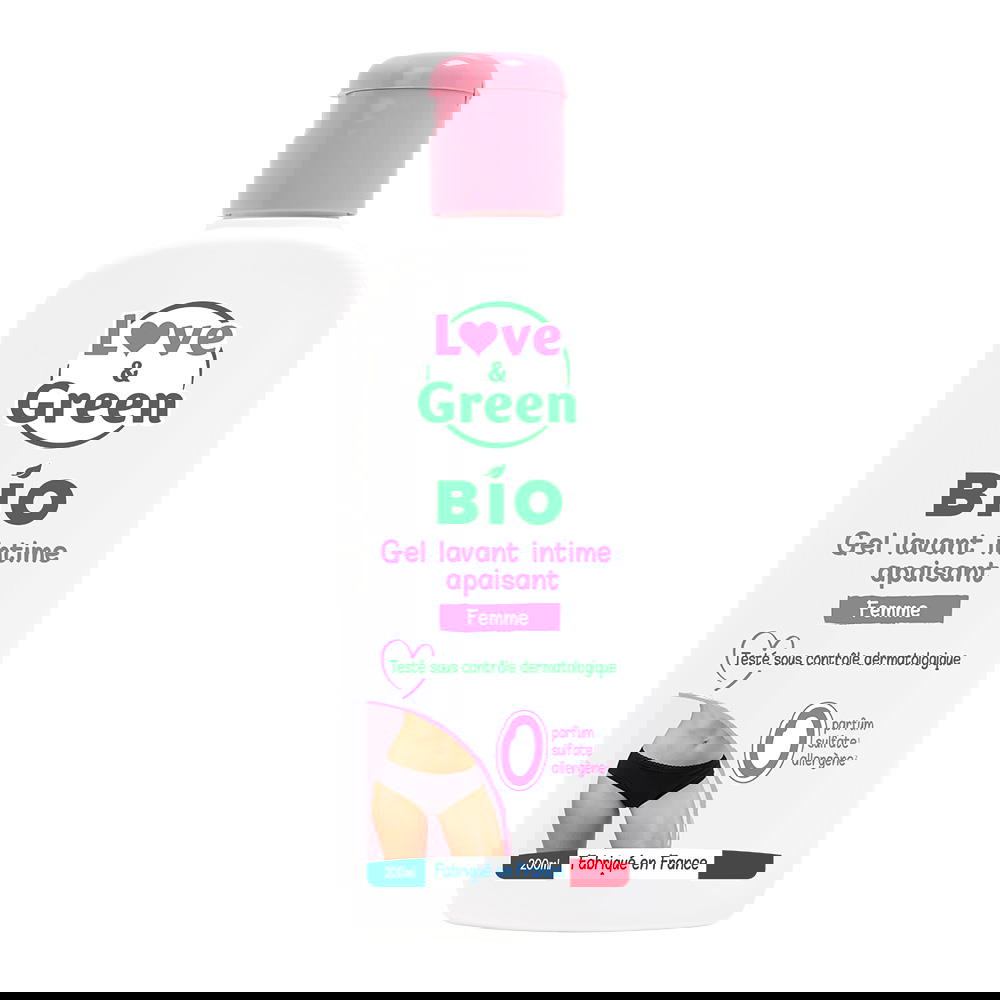 Gel intime apaisant - certifié bio