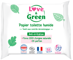 Papier toilette humide  x 55
