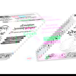 Serviettes nuit extra large x 9