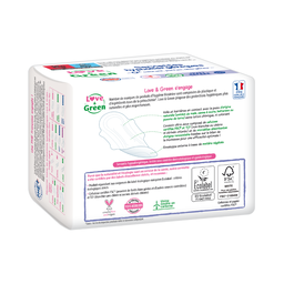 Serviettes nuit avec ailettes x 10