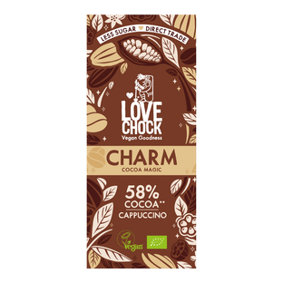 Chocolat 58% Cappuccino Vegan Bio