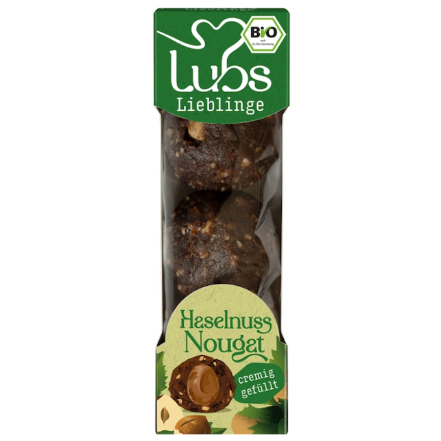 Bio Fruchtkugeln Haselnuss-Nougat
