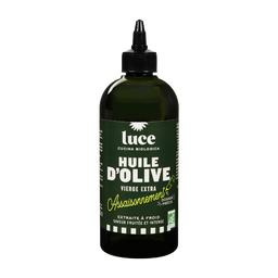 Huile d'olive vierge extra pour assaisonnement bio - avec bec verseur