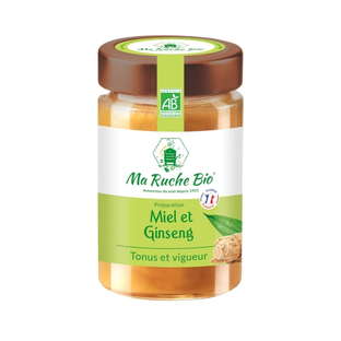 Préparation au miel et ginseng bio