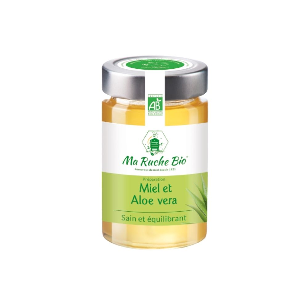 Préparation miel et aloe vera bio