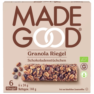 Bio Granolariegel Schokoladenstückchen, 6 Stk.