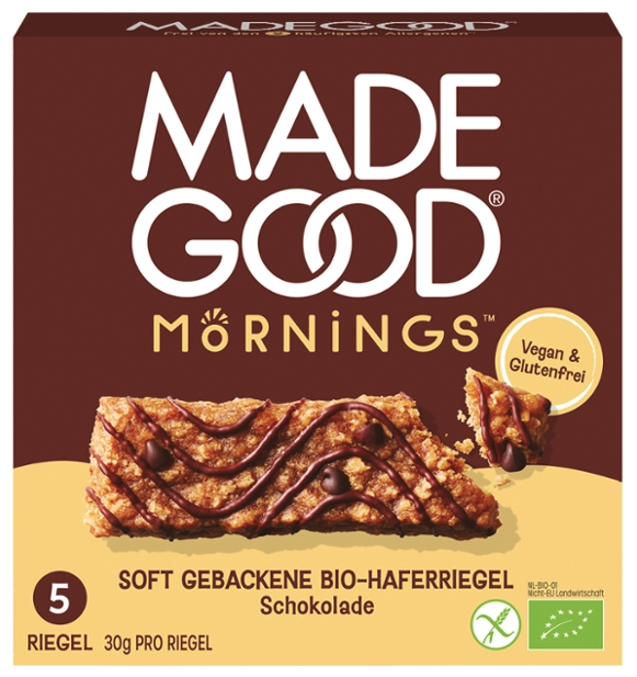Bio Haferriegel Schokolade, 5 Stk.
