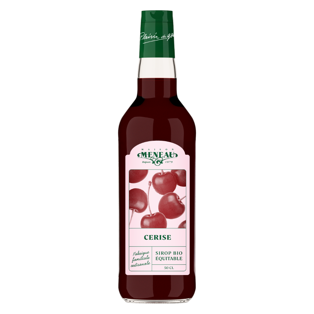 Sirop de cerise bio et équitable