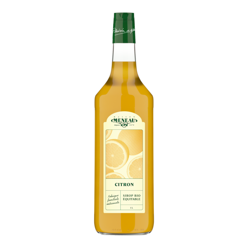 Sirop de citron bio et équitable