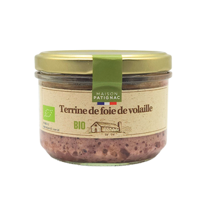 Terrine de foie de volaille bio