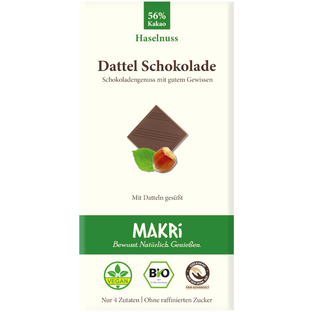 Bio Dattel Schokolade Haselnuss