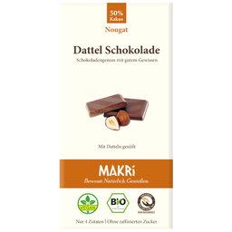Bio Dattel Schokolade Nougat