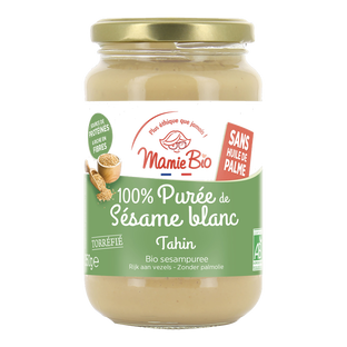 Purée de sésame tahin blanc bio