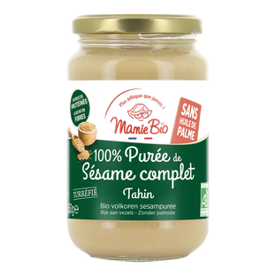 Purée de sésame tahin complet bio