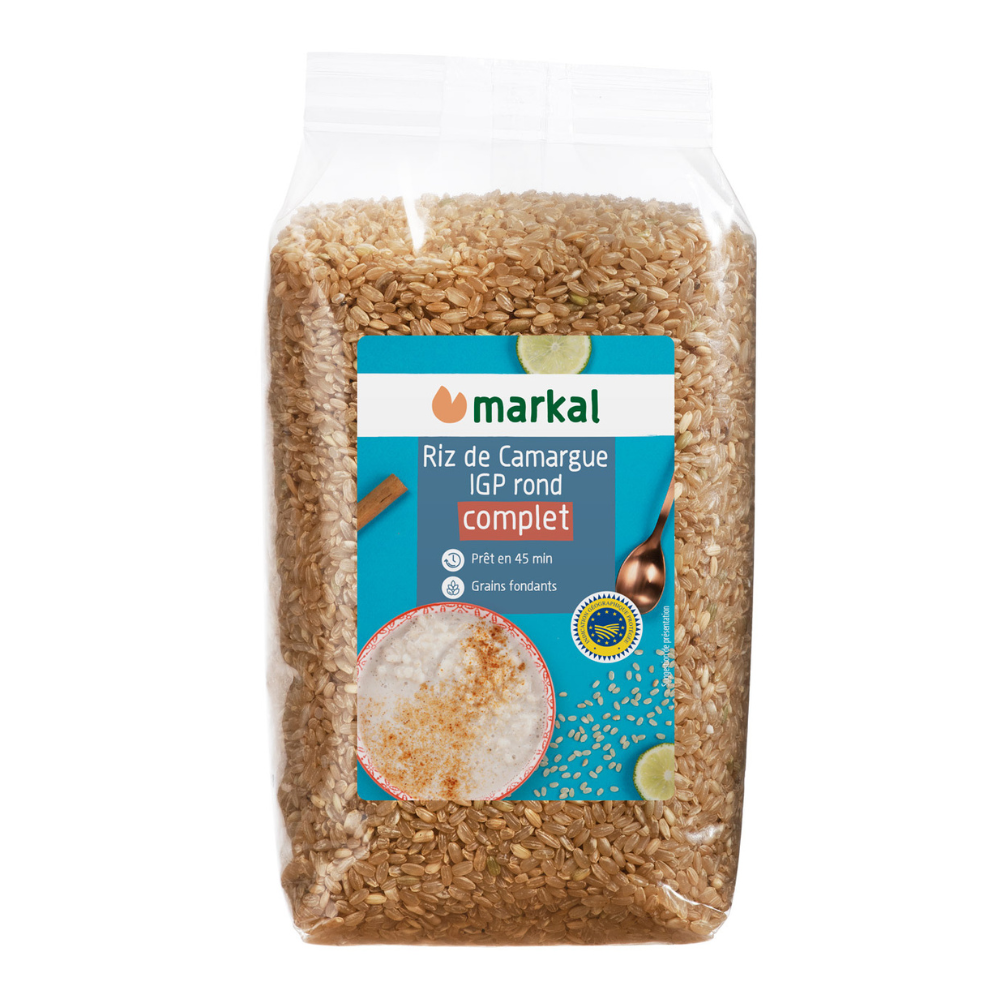 Riz de Camargue Rond Complet Bio Markal