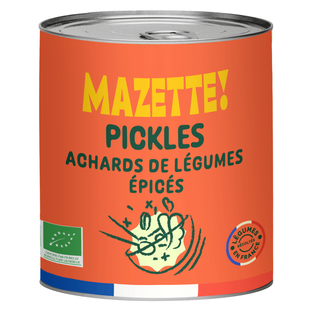 Pickels achards de légumes bio
