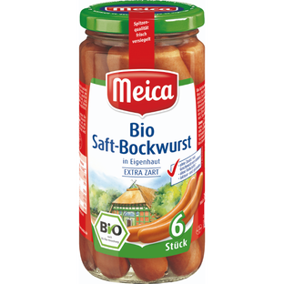 Bio Saft-Bockwurst