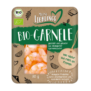 Bio Garnelen geschält & gekocht