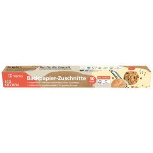 Backpapier-Zuschnitte