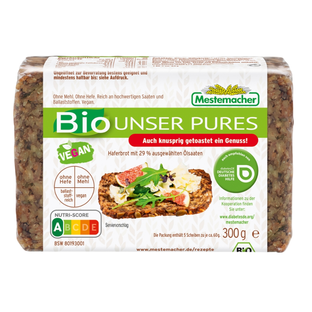 Bio Haferbrot mit Ölsaaten