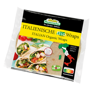 Bio Wraps Weizen, 3 Stück